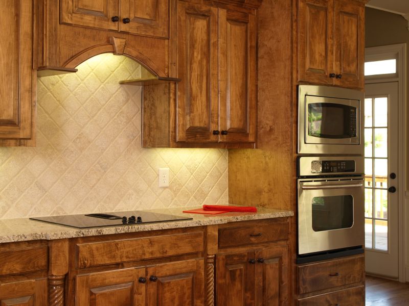 Wood Cabinet Staining in Carmel, IN